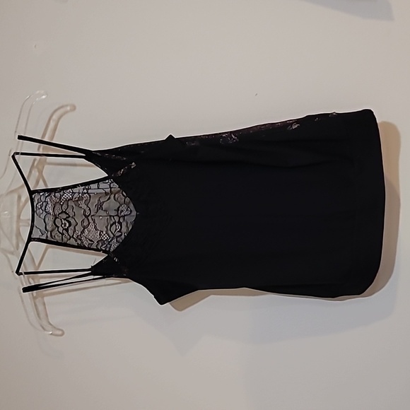 NWT * 2 Maurice Tops Black Top & Red/Maroon Top both wtih Lace Back - Picture 6 of 15